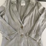Madewell  Women's Linen Blazer Jacket Photo 0