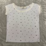 Boutique Nectar Clothing Floral Crop Top with Lace Photo 2