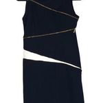 Adrienne Vittadini Zippered Embellished Dress Size 4 Photo 0