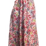 Amour Vert Organic Cotton Floral Boho Floral Blouse Top Size Large Photo 2