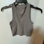Free People  Intimately Hayley Racerback Brami in Grey SZ XS/S Photo 4