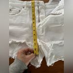 ZARA  High waist Distressed Shorts Size 6 Photo 2