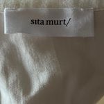 Sita Murt Chic Cream Button Down Shirt for Women‎ Office Business Casual Size M White Size M Photo 4