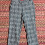 Dickies  GREY PLAID ROLL HEM DRESS WORK BUSINESS PANTS Photo 0