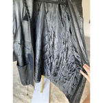 Winlit Leather Patchwork Coat Hood Urban Luxe Quiet Edge Avant Photo 7