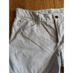 joe's jeans Shorts Women’s 30 White Gray Pinstripe Suko Denim 5-Pocket Photo 2