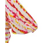 Anthropologie  Dip-Dyed Cocoon Kimono Topper Boho Festival Open Front‎ One Size Photo 3