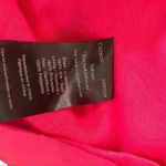 Ted Baker EMMAT Pink 100% Silk Top Dress Black Beaded Neckline Photo 7