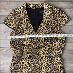 J.Crew V-Neck Animal Print Dress Photo 4