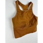 Free People Movement Extra Small Brown Mustard Sports Bra Photo 1