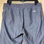FIGS Technical Collection Scrub Pants Gray Drawstring Straight Leg Size M Tall Photo 5