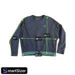 Under Armour Project Rock XL Blue Crew Neck Sweatshirt Pullover Photo 0