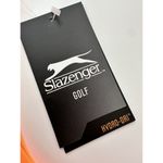 Slazenger Golf Polo Shirt Sleeveless Collared Top Women M Atomic Orange Neon NEW Photo 3