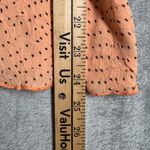 Alberto Makali Top Womens L Crinkle Boho Floral Embroidered Mixed Print Blouse Photo 8