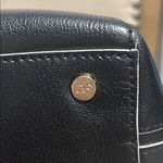 Diane Von Furstenberg  Black Leather Satchel Photo 5