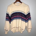 Vintage the baby alpaca nordic cream sweater Size M Photo 0