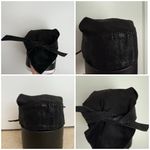 Unisex Black suede and snakeskin Photo 5