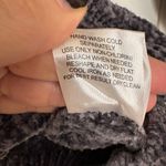 Hippie Rose  Charcoal Chenille V-Neck Sweater Oversized Cozy Indie Soft L Photo 6