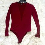 Forever 21 V neck Plunge neck bodysuit Photo 0