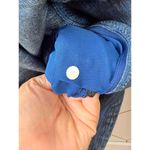 Lululemon  Forme Jacket Reversible Slub Luon Material Denim Inkwell - Size - 8 Photo 7