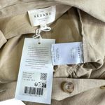 Sézane  Oanelle Dress, Light Beige, FR36/US4 Photo 15