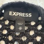 EXPRESS  Black fishnet long sleeve Photo 4