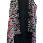 Nicole Miller  Size small Multicolor Paisley Sleeveless Womens Hi‎ Low Tank Top Photo 0
