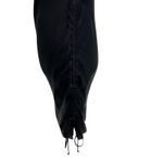 Aritzia Wilfred Only Ruched Slip Dress Mini Sleeveless Black Size Small Photo 6