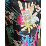 Long Sarong Wrap Scarf Coverup Tropical Birds Of Paradise Floral Resortwear Size undefined Photo 5