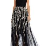 BCBG Maxazria metallic strapped high low dress Photo 3