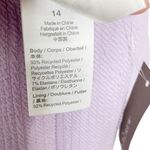 J.Crew  NWT One Piece Swimsuit Women’s Size 14 Purple Textured Square Neck Photo 10