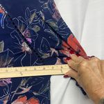 Free People  Eyes On You Blue Floral Bell Sleeve Tunic Mini Dress 2. Photo 7