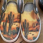 Vans sneakers NEW cactus southwestern men’s 5.5 women’s 7 NEW cali tapestry Photo 1