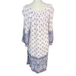 Style & Co Women's Dress Sz XL Boho Crinkle Rayon Long Sleeve Shift Photo 1
