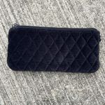 Vera Bradley Tweed makeup cosmetic case wristlet wallet travel velvet floral Photo 5