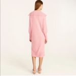 J.Crew Half-Zip Sweater Dress Supersoft Yarn Rose Heather Pink XS Alpaca Wool Photo 1