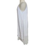 Mlle Gabrielle Beachy coastal White Halter Neck High Low Dress Photo 2