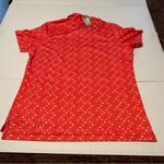 Magnolia Lane Collection Tech Women Large Orange Pink Polo‎ Shirt Golf NEW Photo 8