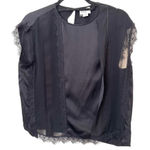 Jason Wu GREY Silk Sleeveless Blouse Lace Trim NWOT Sz 4 Photo 0