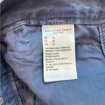American Eagle Outfitters Smoky Blue Gray boyfriend Corduroy shorts size 10 NWT Photo 4