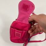 3/$30 Charm14 | Bright Pink Wallet Coin Purse Small Bag w/ Crossbody Strap Photo 7