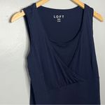 Loft Maternity  Dark Blue Sleeveless Tank Top Photo 2