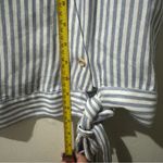 Sézane Sezane Strada Top in Blue Ecru Photo 7