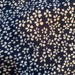 Ellison Navy Blue with Flower Print Short Jumpsuit/romper Photo 2