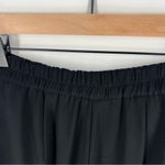 Nancy Bolen City Girl Vintage Velvet Waist Trim Pleated Front‎ Trousers Black Size 12 Photo 6