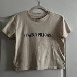 Cowboy Pillows tee Tan Photo 0