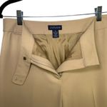 Ann Taylor  The Jayne Trouser Beige Wide Leg Career Professional Office size 8 Photo 3