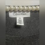 Calvin Klein  Pullover Layered Sweater Gray Size L Photo 6
