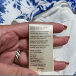 Free People Flounce Around Maxi Skirt in Blue Floral Combo Sz 8 NWT $128R Photo 4