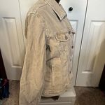 Eddie Bauer  Ouftdoor Outfitter Beige Denim Looking Button Down Photo 3